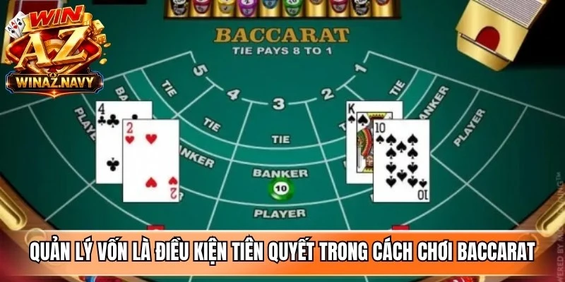 Quản lý vốn là điều kiện tiên quyết trong cách chơi baccarat hiệu quả